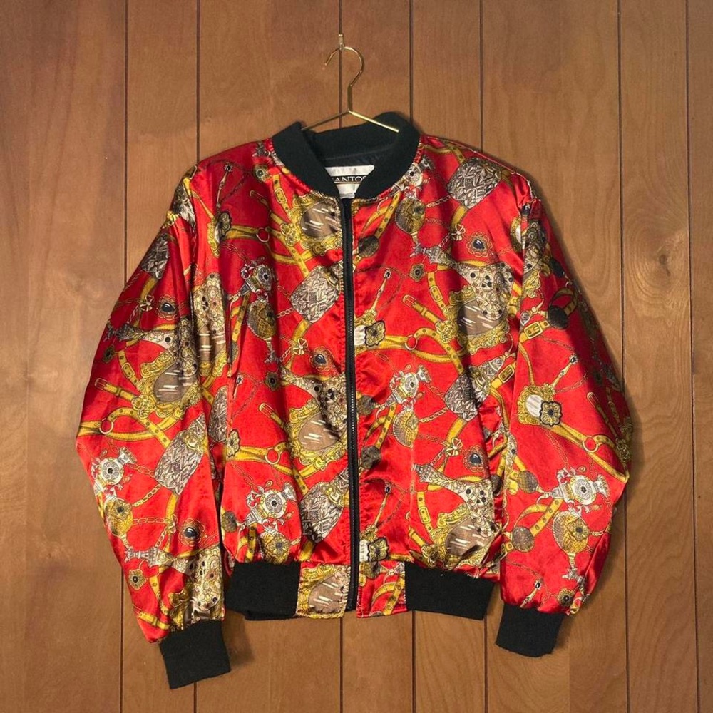 Vintage Gantos belts windbreaker